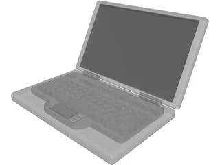 Laptop 3D Model preview