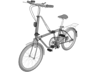 Bicycle 3D Model preview