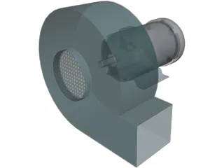 18 inch Blower 3D Model preview