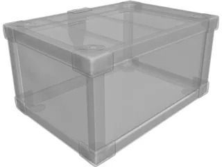 Travel Chest 3D Model preview