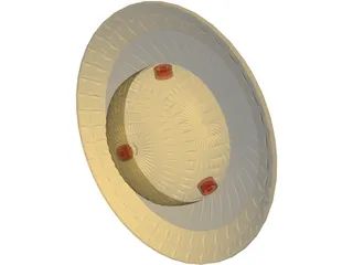Huygens Probe 3D Model preview