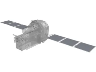 INTEGRAL Satellite 3D Model preview