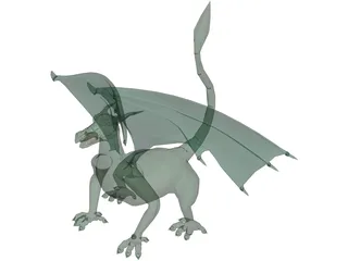 Dragon 3D Model preview