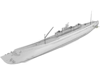 I-400 3D Model preview