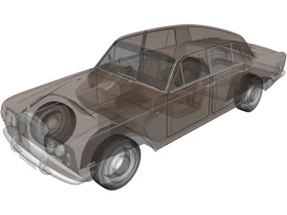 Rolls Royce Silver Shadow 3D Model preview