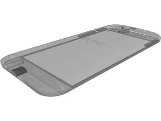 HTC One (M8) 3D Model preview