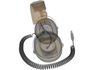 Koss Pro 4AA 3D Model preview