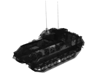 M2 Bradley 3D Model preview