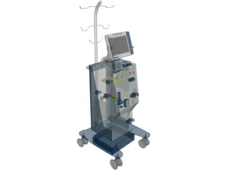 Blood Fresh Equipment 3D Model preview