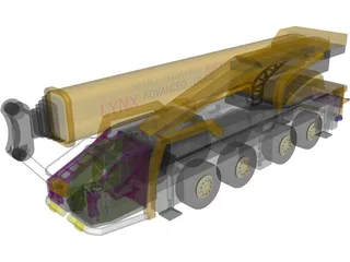 Lynx Crane 3D Model preview