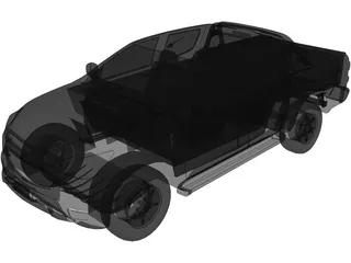 Chevrolet S-10 Pickup (2014) 3D Model preview