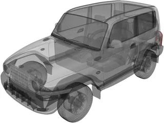 Tagaz Tager 3D Model preview
