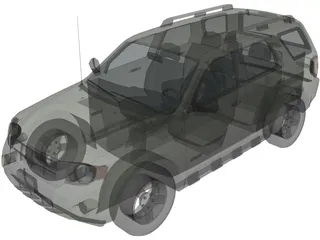 Ford Escape Hybrid 3D Model preview