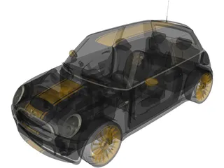 Mini Cooper S Modified (2005) 3D Model preview