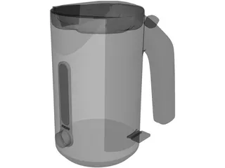 Teapot Philips HD 4631 3D Model preview