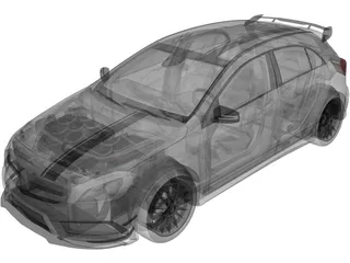 Mercedes-Benz A45 AMG Edition 1 3D Model preview