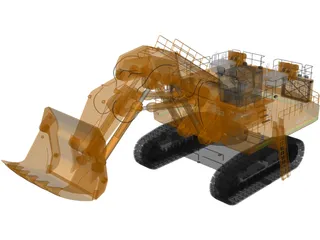 Hitachi EX5500 3D Model preview