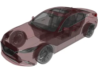 Mazda 6 Sedan (2016) 3D Model preview