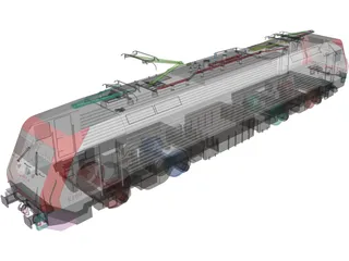 Train 3D Model preview