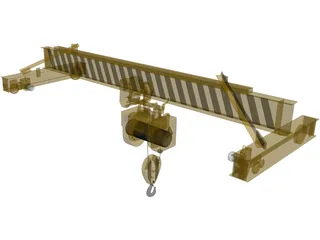 Crane 3D Model preview