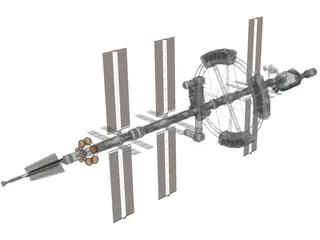 Hermes Spacecraft 3D Model preview