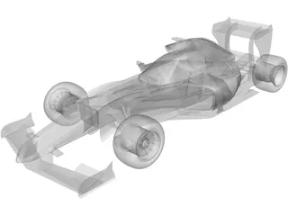 Ferrari FX-i1 Concept 3D Model preview