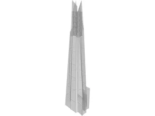 The Shard 3D Model preview