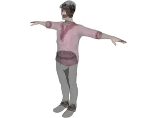 Malcolm 3D Model preview