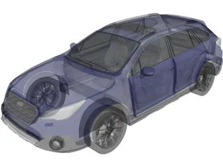 Subaru Outback 3D Model preview