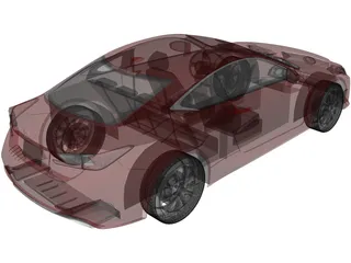 Lexus RC 350 (2015) 3D Model preview