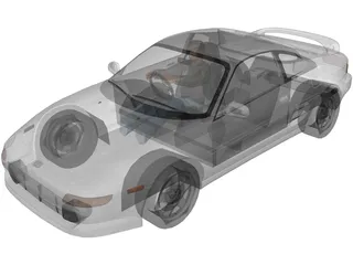 Toyota MR2 GT-S 3D Model preview