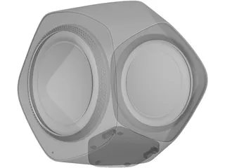 Beolab 19 Speaker 3D Model preview