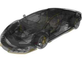 Lamborghini Centenario LP 770-4 (2016) 3D Model preview