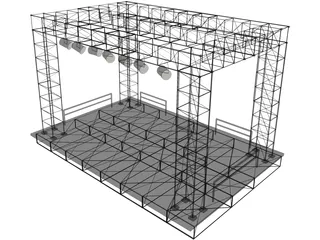 Stage 3D Model preview