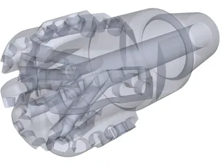 Drill Bit 3D Model preview