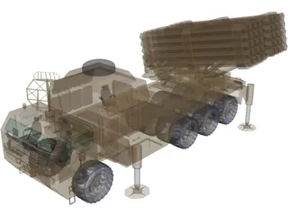 T-122 Sakarya 3D Model preview
