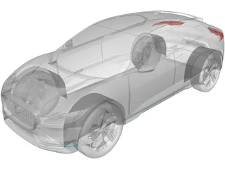 Jaguar I-Pace Concept 3D Model preview