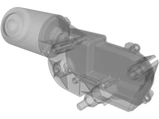 Denso Windshield Wiper 3D Model preview