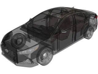 Hyundai Sonata (2018) 3D Model preview