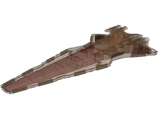 Star Wars Venator 3D Model preview