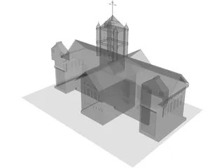 Grand Church 3D Model preview