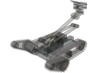 iRobot PackBot 3D Model preview