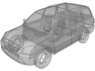 Honda Pilot (2005) 3D Model preview