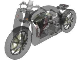 Confederate Wraith 3D Model preview