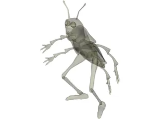 Bugs Life Hopper 3D Model preview