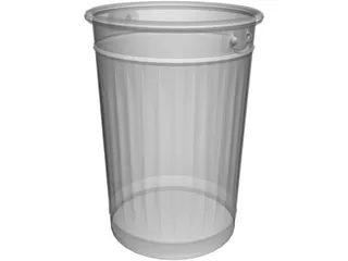 Dustbin 3D Model preview