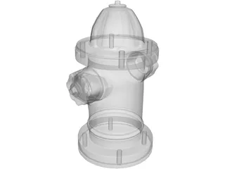 Fire Hydrant 3D Model preview