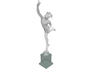 Mercure 3D Model preview