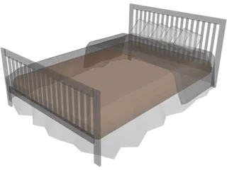 Bed 3D Model preview