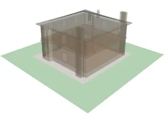 House 3D Model preview